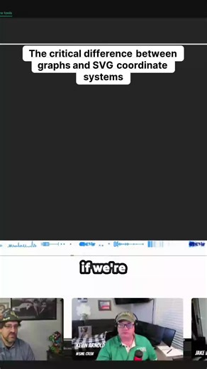 Wait until you see *where* the plot starts in an SVG area graph! 🤯 Traditional graphs put zero, zero at the bottom-left, right? Think again for SVGs! They flip the script with the origin point fixed firmly at the *top-left* corner of the defined pixel space. Understanding this coordinate system nuance is KEY for accurate plotting within that defined width and height. Big shoutout to Jake Duddy & Kratos BI for dropping this gem from their DAX LIB livestream! #SVG #WebDev #CodingTips #DataViz #Co