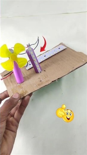 Dc motor project || diy science project #shorts