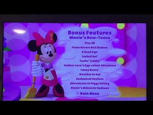 Mickey Mouse Clubhouse : Minnierella DVD Menu Walkthrough