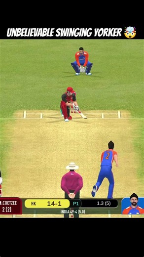 RC Swipe Yorker Trick 😱🔥 | Easy Wicket Hack #shorts