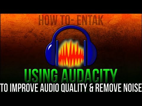 Tutorial Tuesday - Using AUDACITY TO IMPROVE AUDIO QUALITY & Remove Noise