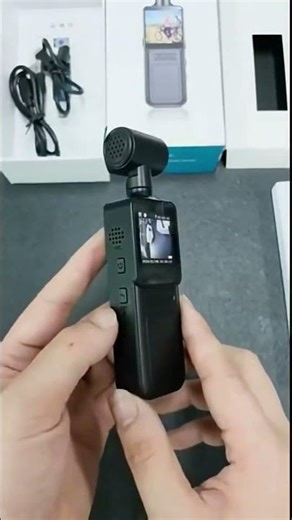 Xiaomi 8K HD Handheld Pocket Camera 180 ° Rotating Mini Portable Camera Wearable Night