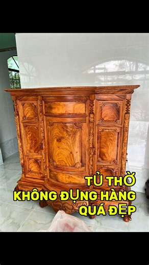 Tủ thờ gia tiên bằng gỗ gõ đỏ Việt Nam đẹp nhất #tutho #tủthờ #bantho #banthogiatien #dothocung
