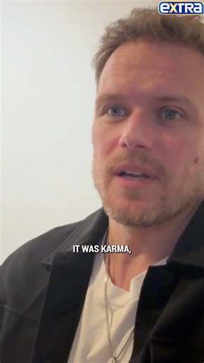 Sam Heughan reveals the item he stole from the #Outlander set... and then lied about having! 😅 | Extra