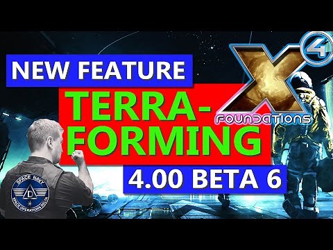 TERRAFORMING - New Feature - And Teleportation of Your Station - X4 Foundations - Captain Collins