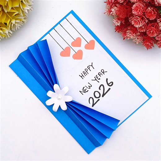 New Year Gift: How to Make Happy New Year Gift Cards | Paper Made Greeting Cards | Creative Art & Craft Ideas