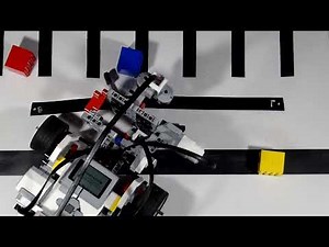 LEGO EV3 - Competition vehicle - Grab & lift on line follow