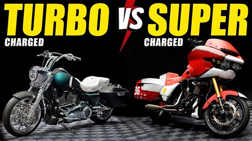 I raced a turbo vs supercharged Harley 🏍️