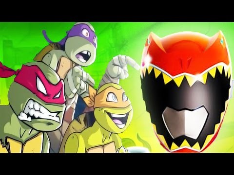 TMNT Legends vs Power Rangers | Teenage Mutant Ninja Turtles Legends vS Ranger Double Trouble!