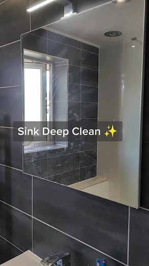 Sink Deep clean ✔️✨ #sink #clean #sinkclean #cleaning #cleantok #cleaningtiktok #shinee #streakfreecleaning #plug #cleaner #wigancleaner #cleaningservice #cleanandbright #cleanwithme #deepclean #mondaymotivation #monday #streakfreecleaning