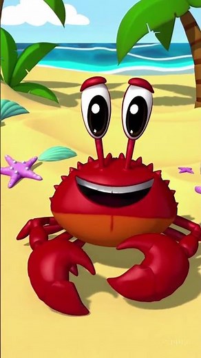 The Crab Song 🦀 | Fun Learning Song for Kids | Little Explorers Show