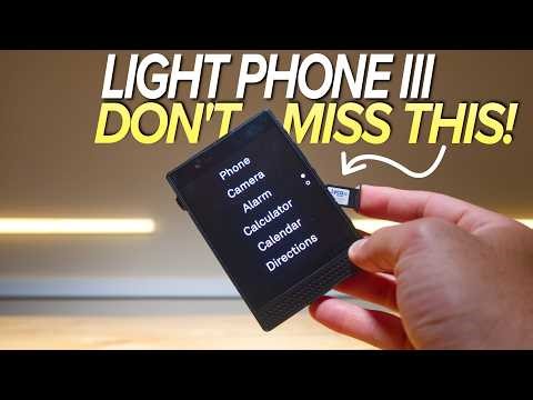 WARNING To NEW Light Phone 3 Users | Light Phone Set Up