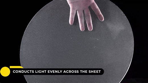 Comfortable design makes the light guide plate high-end