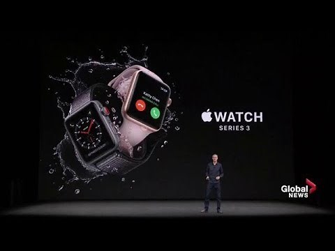 Apple Watch Series 3 unveiled with cellular built-in