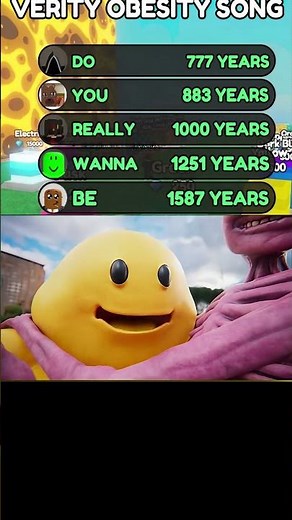VERITY OBESITY SONG #roblox #memes