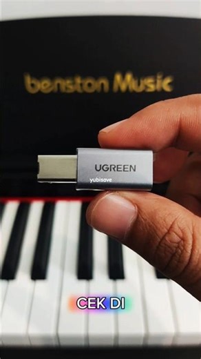 UGREEN USB Type C to USB 2.0 converter #converter #audiointerface #midi #soundcard #mixeraudio
