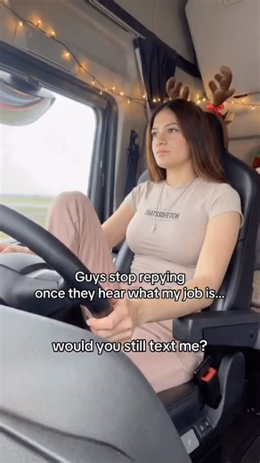 Alexa Hill on Instagram: "i guess i will stay alone until the end then… #trucker #usa #fyp"