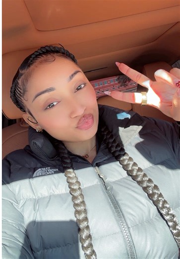 One thing i’m going to do is get Two Braids 😆 #fyp #braidstyles #twobraids #stitchbraid #gobirds