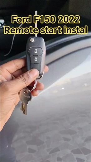 Ford F150 2022 remote start instal #remotestart #jafry_auto #ytshorts #ytviral #تشغيل_عن_بعد