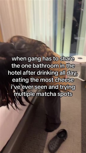 Sharing the Bathroom After a Long Day of Fun