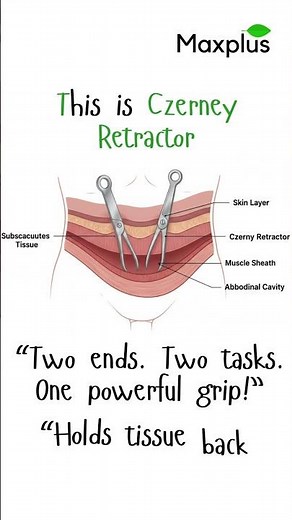Instrument of the Day: Czerney Retractor | Max Plus Surgical Instruments