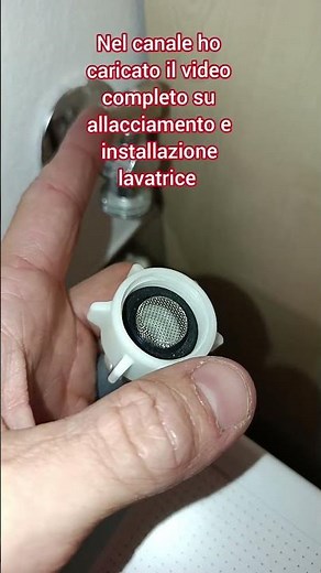 Limescale on washing machine, cleaning the secret pipe filter