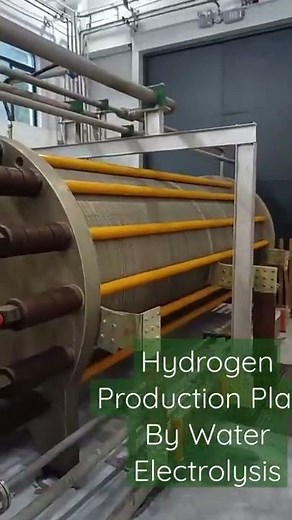 Hydrogen Production Plant By Water Electrolysis 1000 CBM