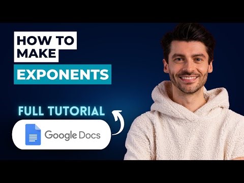How to Make Exponents in Google Docs [2026 Guide]