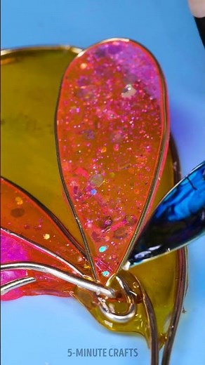 Majestic Epoxy Resin DIY Earring 💖