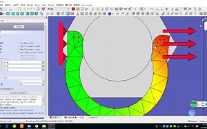 freecad 0.18 受力分析视频教程FEM工作台-灰大柱