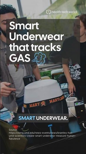 Smart Underwear that tracks GAS