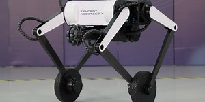 Tencent’s New Wheeled Robot Flicks Its Tail To Do Backflips