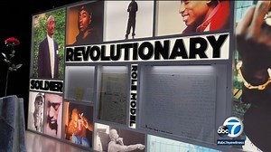 31K views · 1K reactions | A new one-of-a-kind art exhibit is opening up a new world for fans of one of the most iconic hip-hop stars of all time: Tupac Shakur. The "Wake Me When I'm Free" exhibit officially opened to the public on Friday, Jan. 21, at L.A. Live in downtown. https://abc7.la/3IKGD81 | ABC7 | Facebook