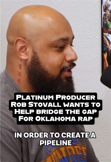 Oklahoma Rob Stovall— who went platinum with MO3– brought Morray to OKC in 2025 so the two could work on a project together. For the studio sessions, he made sure he invited multiple other Oklahoma creatives so they could get some work alongside Morray, too. We asked Rob why he finds it important to put others in rooms when he doesn’t have to. #robstovall #oklahoma