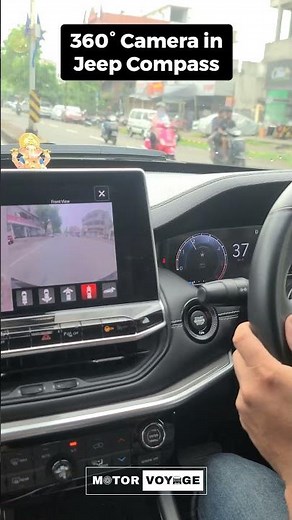 Testing 360° Camera in Jeep Compass #360cam