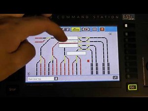 Using Railcom Blocks with the ESU ECoS