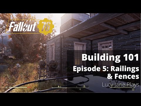 Fallout 76 - Building 101 - Railings and Fences