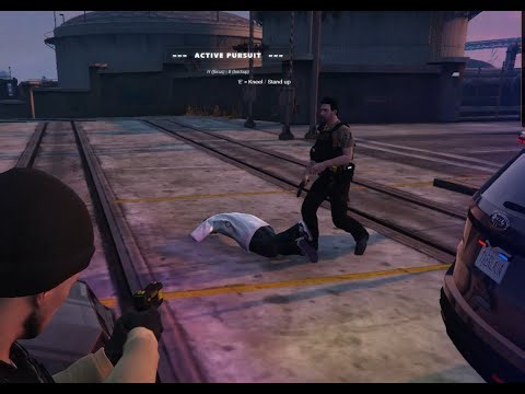 GTA FIVE M | REALISTIC GANGUNIT PATROL | GANGUNIT BLITZ OPPERATION