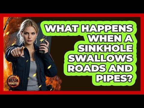 What Happens When A Sinkhole Swallows Roads And Pipes? - Man vs. Disaster