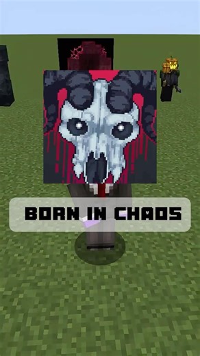 Review Mod: Born in Chaos 🧟 #minecraft #minecraftmods #horror #gaming #shorts
