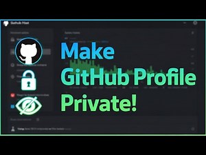 How to Make Your GitHub Profile Private & Hide Activity