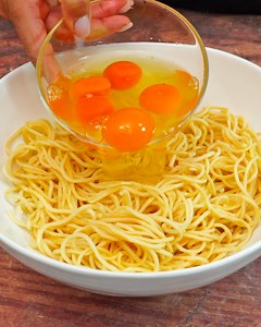 280K views · 1.1K reactions | Make this recipe with just eggs and pasta. | Frugal Recipes | Facebook