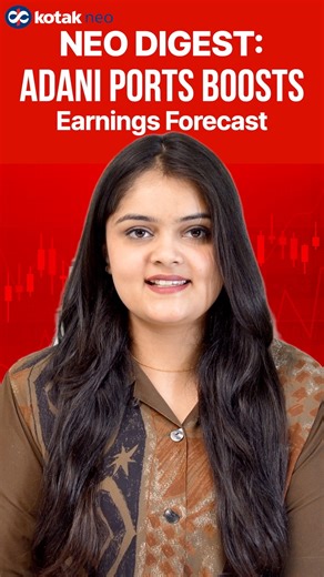 Adani Ports upgrades outlook after acquiring Australia's coal terminal. Cargo capacity up, global reach expands. 🚢 #AdaniPorts #APSEZ #Australia #Acquisition #Earnings #Cargo #StockMarket #Infrastructure #Trading #Logistics #NeoDigest #Kotak | Kotak Securities