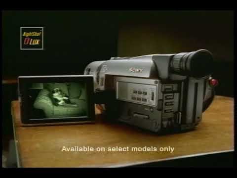 Sony Handycam Nightshot "Cat & Dog" Commercial 1998
