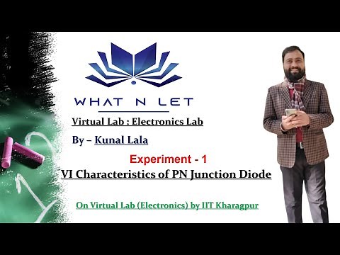 VI Characteristics of PN Junction Diode on Virtual Lab (Electronics) by IIT Kharagpur
