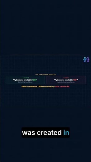 Your AI is Confidently Wrong Right Now #AI #safety