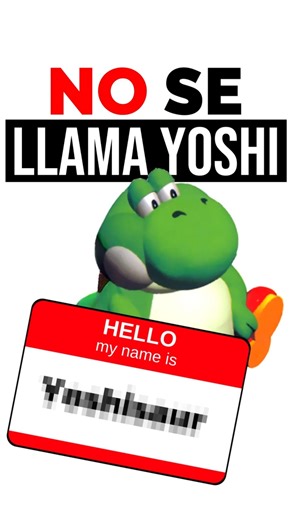 YOSHI'S REAL NAME 🥚 #videogames #mariobros