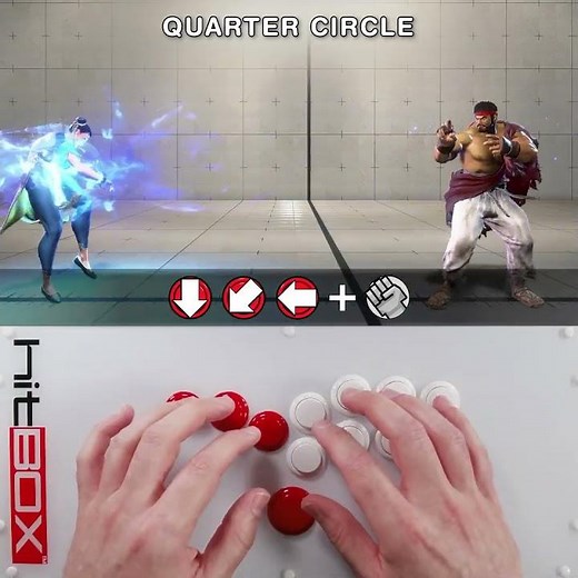 Detailed quarter circle tutorial on #HitBox! #StreetFighter6 #SF6 #スト6 #HowToHitBox