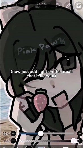 how to make ur art look like its inside the bg! #art#artedigital#ibispaintx#digitalart#drawing