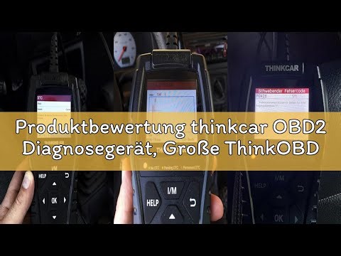 Produktbewertung thinkcar OBD2 Diagnosegerät, Große ThinkOBD500 Diagnosegerät Auto Mit Volle OBD2-Fu